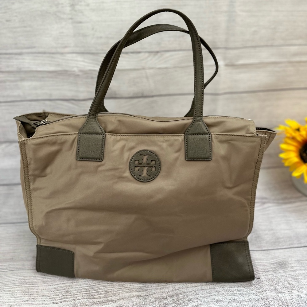 Tory Burch Foldable Ella  Nylon Tote